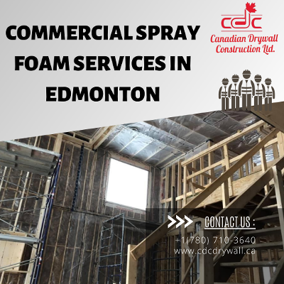 Commercial spray foam services in Edmonton